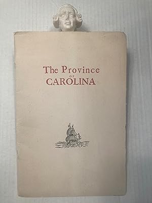 Image du vendeur pour A Brief Description of The Province of Carolina On the Coasts of FLOREDA [sic]. Together with A most accurate MAP of the whole PROVINCE mis en vente par T. Brennan Bookseller (ABAA / ILAB)