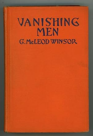 Image du vendeur pour Vanishing Men by G. McLeod Winsor (Second Printing) mis en vente par Heartwood Books and Art