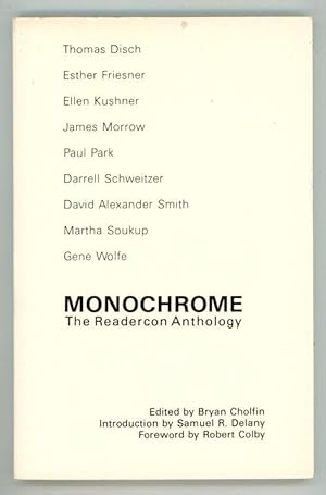 Seller image for Monochrome: The Readercon Anthology by Bryan Cholfin (Editor) First Printing for sale by Heartwood Books and Art