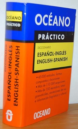 Seller image for DICCIONARIO ESPAOL-INGLS /ENGLISH-SPANISH. Pocket. Ingls britnico y americano, transcripcin fontica de las palabras inglesas, neologismos, tecnicismos y lenguaje coloquial, verbos irregulares en ingls y espaol,. 45000 entradas, formas compuestas y locuciones, ms de 110 000 traducciones, ms de 150 recuadros: notas gramaticales e informacin lingistca y cultural. for sale by EL RINCN ESCRITO