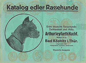 Katalog edler Rasse-Hunde. Deutsche Ausgabe. Nr. 42.