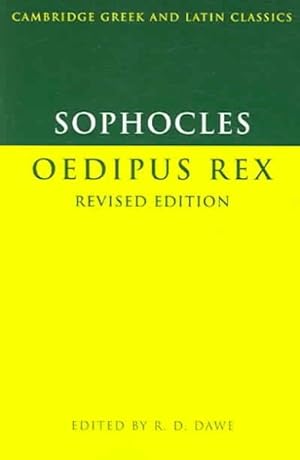 Imagen del vendedor de Sophocles, Oedipus Rex a la venta por GreatBookPrices