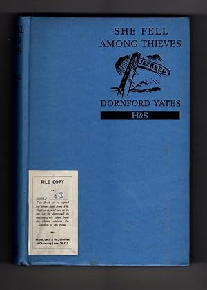 Seller image for She Fell Among Thieves by Dornford Yates (Hubin Listed) File Copy for sale by Heartwood Books and Art