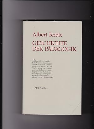 Seller image for Albert Reble, Geschichte der Pädagogik for sale by sonntago DE
