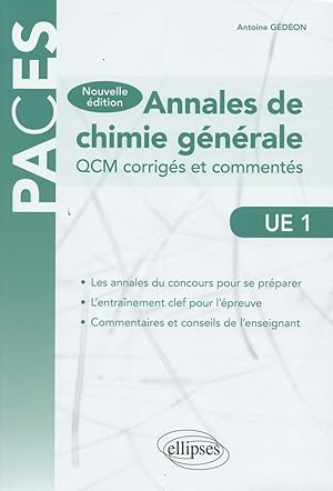 ue1 - annales de chimie generale