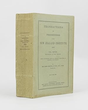 Transactions and Proceedings of the New Zealand Institute, 1895. Vol. XXVIII (Eleventh of New Ser...