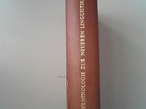 Image du vendeur pour Terminologie zur neueren Linguistik. Germanistische Arbeitshefte / Ergnzungsreihe ; 1 mis en vente par Antiquariat Bookfarm