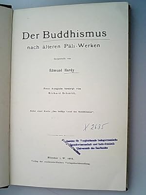 Bild des Verkufers fr Der Buddhismus nach lteren Pali-Werken. zum Verkauf von Antiquariat Bookfarm