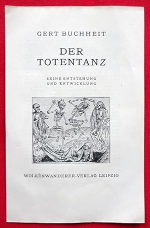 Der Totentanz. Seine Entstehung und Entwicklung (Werbeprospekt des Verlages)