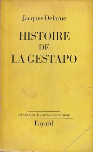 Seller image for Histoire de la Gestapo for sale by The Glass Key