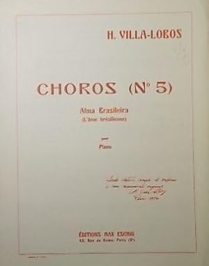 Choros (No.5), Alma Brasileira, pour piano
