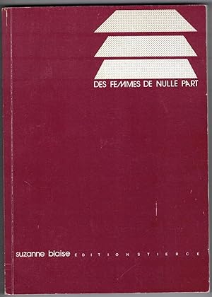 Des Femmes de nulle part ou le préféminisme politique.