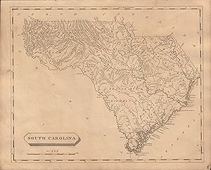 Map of South Carolina From a New and Elegant General Atlas; Comprising all the New Discoveries, t...