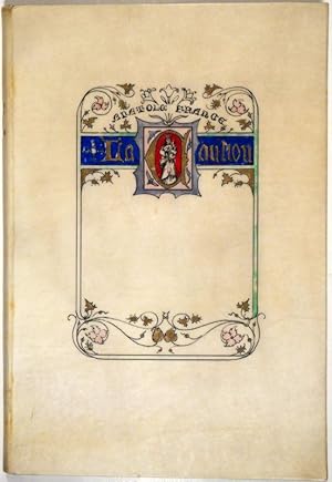 La Caution. Conte. Manuscrit et images de Lèon Lebèque.