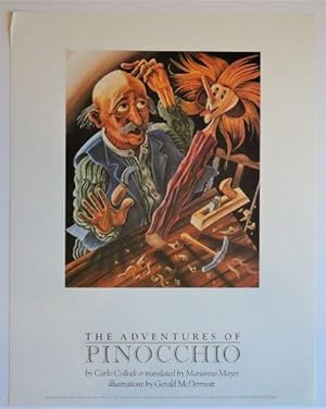 Bild des Verkufers fr The Adventures of Pinocchio: Promotional Poster zum Verkauf von Dale Steffey Books, ABAA, ILAB