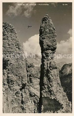 Postkarte Carte Postale 43532063 Bergsteigen Klettern Guglia de Amicis Misurina