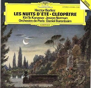 Les nuits d'ete, Op.7 and La mort de Cleopatre - Scene Lyrique [CD - Music Compact Disc]