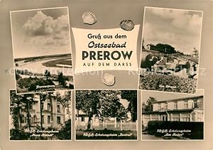 Postkarte Carte Postale 72925702 Prerow Ostseebad Erholungsheim Hans Bleisch Erholungsheim Am Haf...