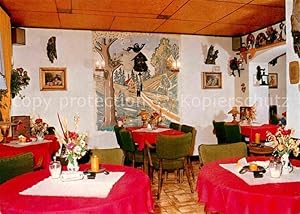 Postkarte Carte Postale 72919091 Bad Wildungen Knusperhaeuschen im Café Wildetal Albertshausen