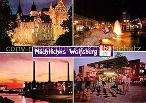 Bild des Verkufers fr Postkarte Carte Postale 72949524 Wolfsburg Fabrik Schloss Wolfsburg zum Verkauf von Versandhandel Boeger