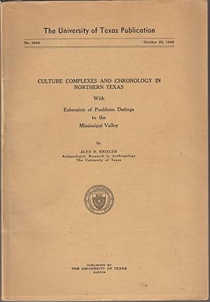 Culture Complexes and Chronology in Northern Texas