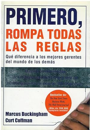Seller image for Primero Rompa Todas Las Reglas (Spanish Edition) for sale by Von Kickblanc