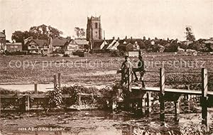 Postkarte Carte Postale 43007854 Sudbury Babergh A bit of Old Sudbury Bridge Church