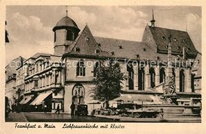 Postkarte Carte Postale 43010992 Frankfurt Main Liebfrauenkirche mit Kloster Frankfurt
