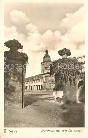 Postkarte Carte Postale 43014500 Dessau-Rosslau Lustgarten Dessau-Rosslau