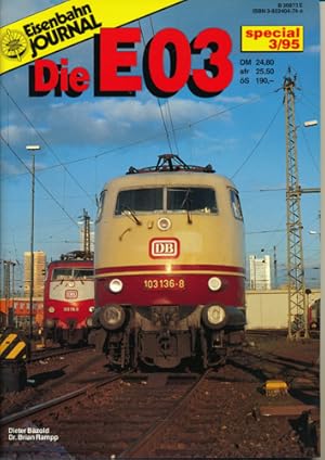 Bild des Verkufers fr Eisenbahn Journal special Heft 3/95: Die E 03. zum Verkauf von Versandantiquariat  Rainer Wlfel