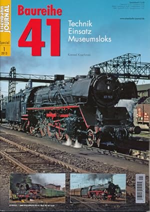 Immagine del venditore per Eisenbahn Journal special Heft 1/2013: Baureihe 41 - Technik, Einsatz, Museumsloks. venduto da Versandantiquariat  Rainer Wlfel