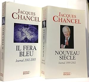 Image du vendeur pour Nouveau sicle : Journal 1999-2002 + Il fera bleu journal 2002-2005 ----2 livres mis en vente par crealivres