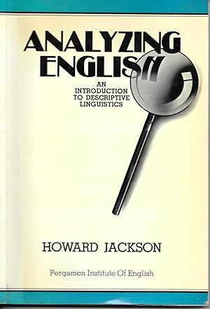 Seller image for Analyzing English: An introduction to descriptive linguistics (Language courses) for sale by Books and Bobs