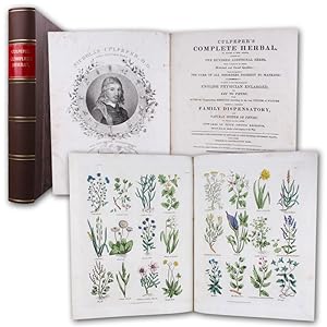 Bild des Verkufers fr Culpeper's complete herbal, to which is now added. one hundred additional herbs, with a Display of their Medical and Occult Qualities. forming a complete family dispensatory and natural system of physic. zum Verkauf von Antiquariat Gerhard Gruber