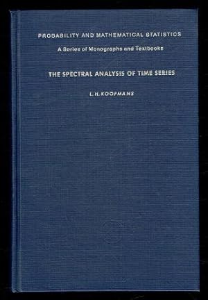 Seller image for The Spectral Analysis of Time Series for sale by Sonnets And Symphonies