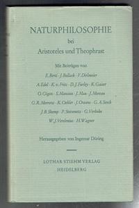 Seller image for Naturphilosophie bei Aristoteles und Theophrast (German text) for sale by Sonnets And Symphonies