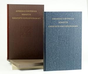 Ausgewähle Sonette, Gedichte und Epigramme. 2 Bände. Mit 11 meist blattgroßen Orig.-Kupferstichen...