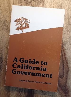 Imagen del vendedor de A GUIDE TO CALIFORNIA GOVERNMENT : 12th Edition a la venta por 100POCKETS