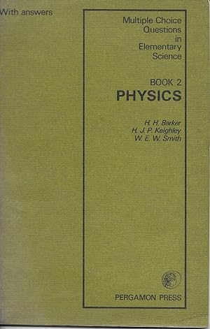 Bild des Verkufers fr Multiple Choice Questions in Elementary Science: Physics Bk. 2 zum Verkauf von Books and Bobs