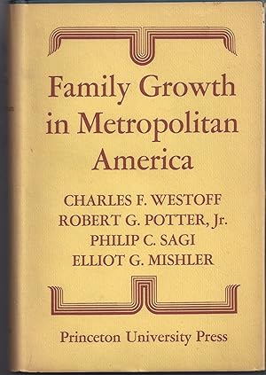 Bild des Verkufers fr Family Growth in Metropolitan American zum Verkauf von Brenner's Collectable Books ABAA, IOBA