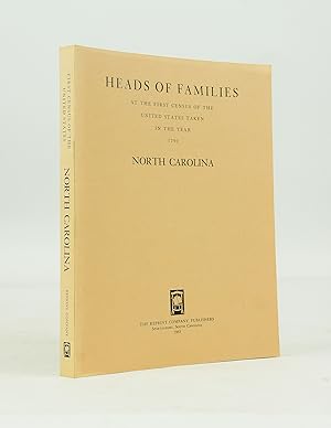 Imagen del vendedor de Heads of Families at the First Census of the United States taken in the Year 1790, North Carolina (From the library of Morton H. Smith) a la venta por Shelley and Son Books (IOBA)