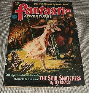 Bild des Verkufers fr Fantastic Adventures May 1952 Volume 14 Number 5 zum Verkauf von biblioboy