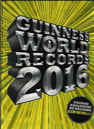 Seller image for Guinness World Records 2016 (Spanish Edition) for sale by TU LIBRO DE OCASION