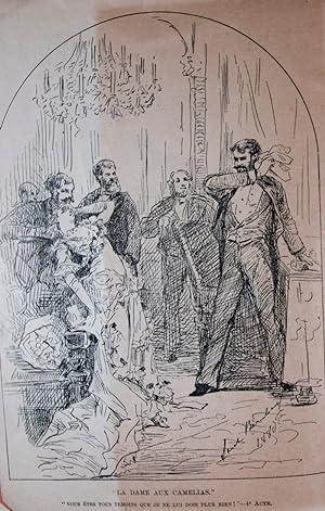 Image du vendeur pour La Dame Aux Camelias (Camille). A Play in Five Acts [The Bernhardt Edition] mis en vente par ERIC CHAIM KLINE, BOOKSELLER (ABAA ILAB)