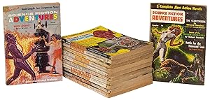 Bild des Verkufers fr Science Fiction Adventure - 1956 - 1958 [Complete in 12 issues] zum Verkauf von Between the Covers-Rare Books, Inc. ABAA