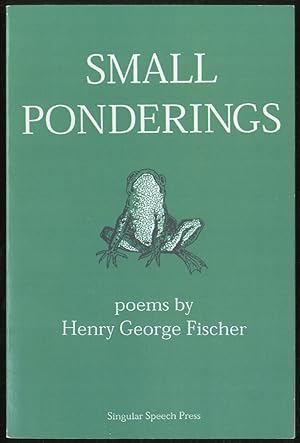 Seller image for Small Ponderings for sale by Between the Covers-Rare Books, Inc. ABAA