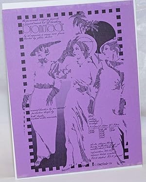 Seller image for The Promenade Company presents a musical smash hit Off-Broadway: Promenade by Al Carmines and Maria Irene Fornes directed by Glenn DuBose [handbill] for sale by Bolerium Books Inc.