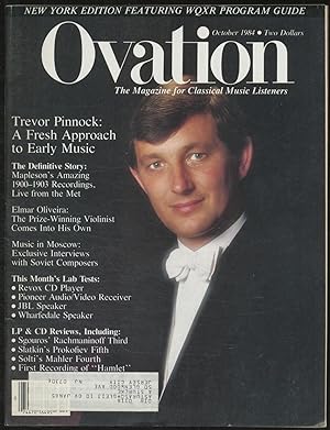 Bild des Verkufers fr Ovation: Volume 5, Number 9; Trevor Pinnock, A Fresh Approach to Early Music zum Verkauf von Between the Covers-Rare Books, Inc. ABAA