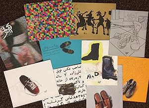 [Group of ten different exhibition catalogs from Aaran Art Gallery in Tehran]