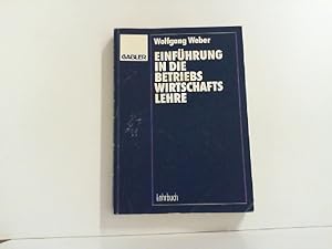 Einführung in die Betriebswirtschaftslehre.